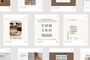 Editorial Instagram Template, a Device Mockup by Le Maison Bohem (Thumbnail 3 of 11)