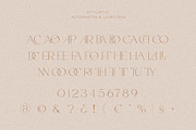 CiaoMilan - Modern Ligature Serif, a Serif Font by ClevUs (Thumbnail 10 of 12)