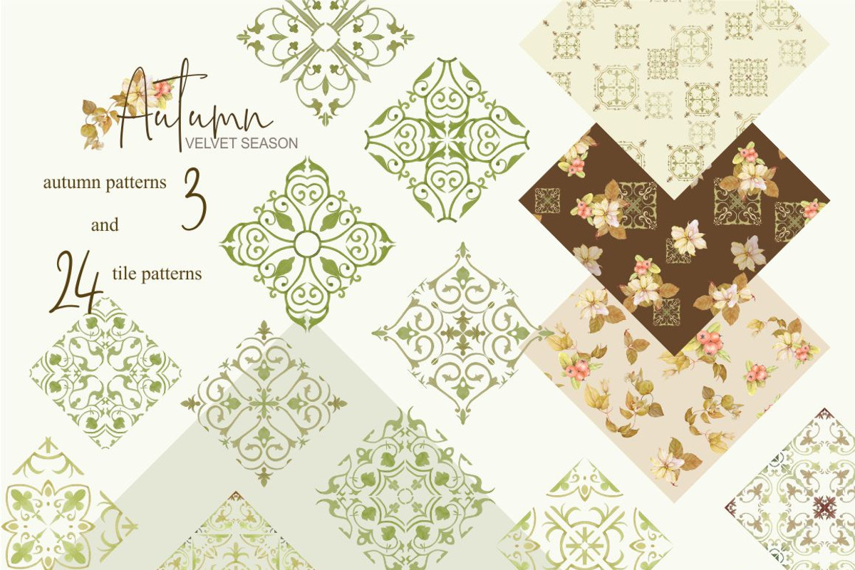Four autumn sets for the price of on, a Seasonal Illustration by Collection by VY (Photo 14 of 17)