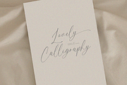 Gisella - Lovely Calligraphy Font, a Script Font by Pen Culture (Thumbnail 7 of 11)