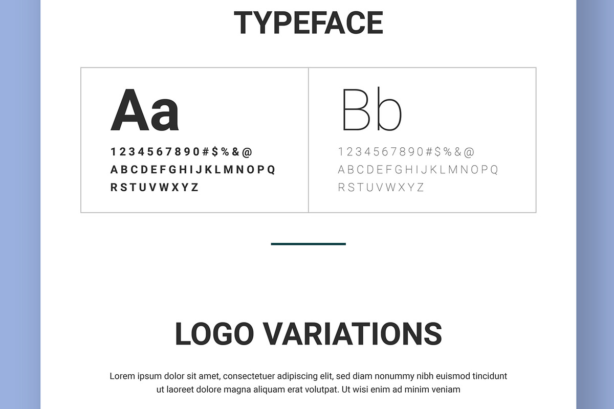 Brand Mood Board Layout, a Landing Page Template by ContestDesign (Photo 3 of 6)