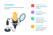 Isomeric Webinar and Podcast, a Duotone Icon by Vectors Market (Thumbnail 2 of 8)