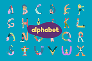 Characters alphabet and numbers, a Decorative Illustration by Tiendita de dani (Thumbnail 3 of 6)