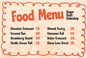 Chocoblop– Food Playful Display Font, a Handwritten Font by decographstud (Thumbnail 3 of 7)