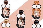 Introvert Clipart Bundle, an Illustration by Elle P. Studio (Thumbnail 2 of 2)