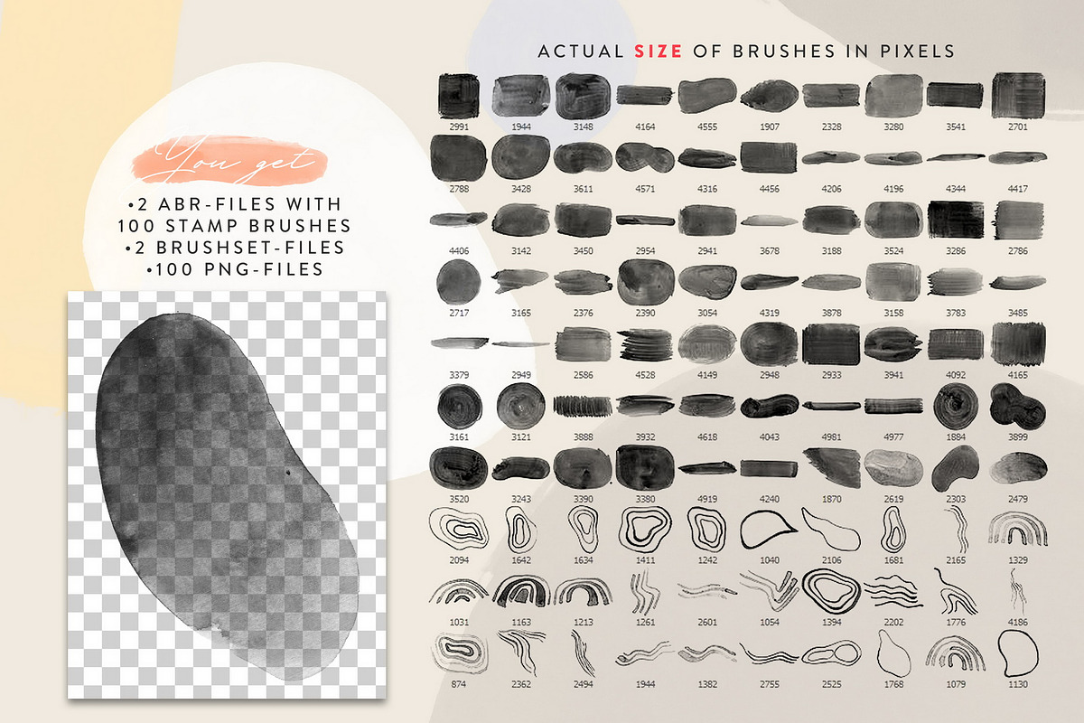 Tectonic Photoshop Procreate Brushes, a Brush Add-On by Struvictory.art (Photo 5 of 8)