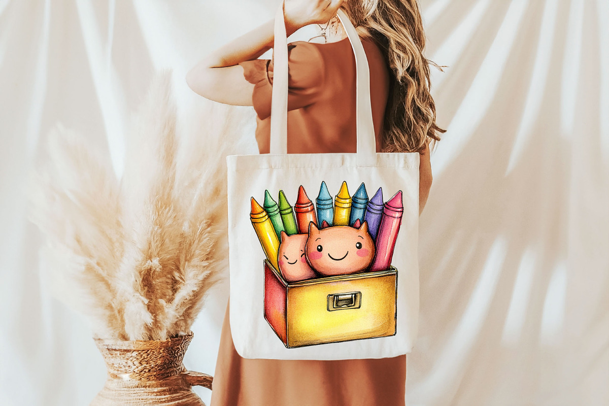 Kawaii Back to School Clipart, an Illustration by Pixels.Craft (Photo 6 of 7)
