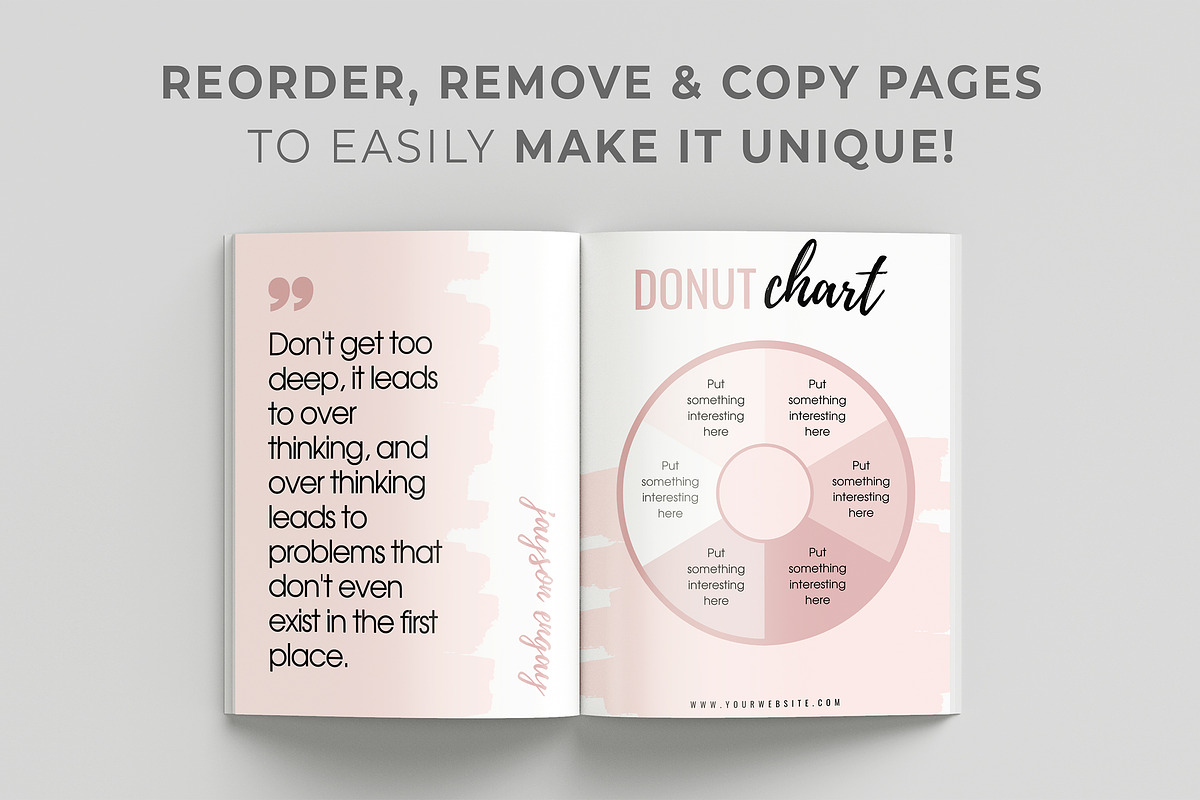 eCourse Workbook & Ebook for Canva, a Magazine Template by Thirty One Palms Studio (Photo 2 of 10)