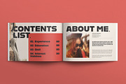 The Minimalist Resume Template, a Resume Template by E-Type (Thumbnail 2 of 6)