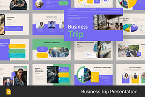 Business Trip Google Slides, PPoint, a Presentation Template by Fit-tee