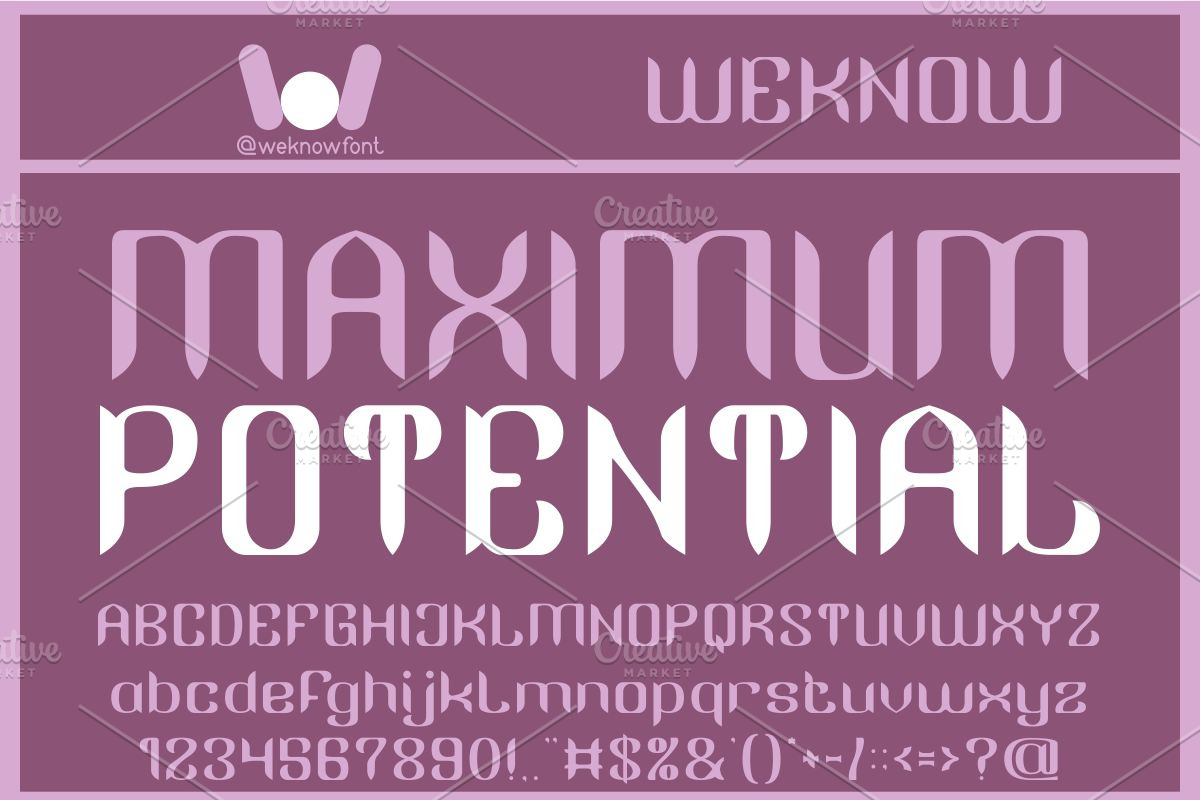 Engine of Progress font, a Font by weknow (Photo 3 of 8)