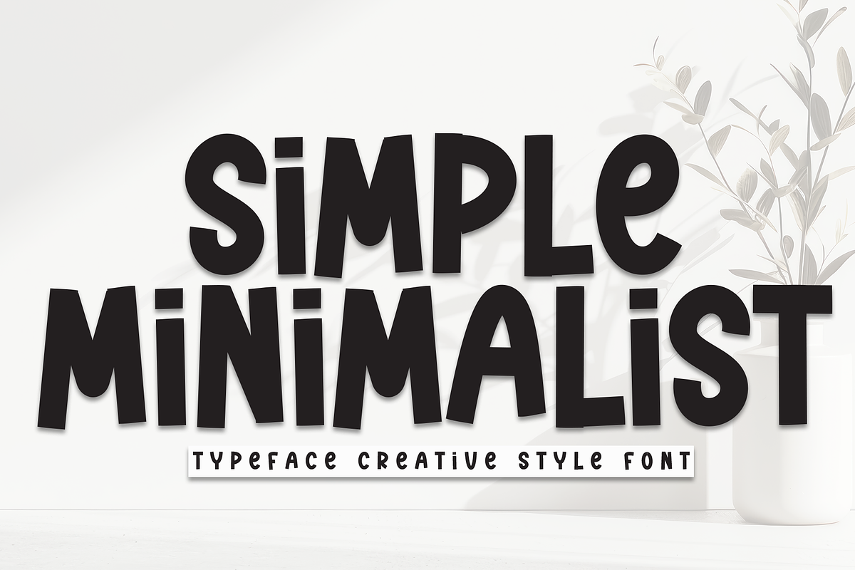 Simple Minimalis | Script Font, a Script Font by Scratchones (Photo 1 of 8)