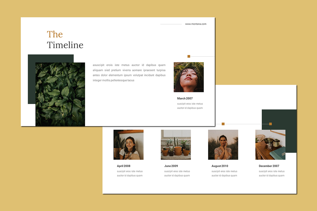Montana - Powerpoint Template, a Presentation Template by deasign (Photo 6 of 13)