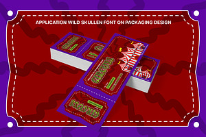 Wild Skullen - Slab Carnival Font