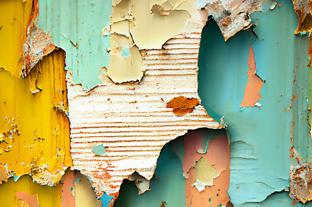 Cracked paint damaged wall, a Background Photo by Grafvision photography