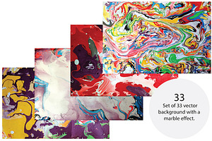 Marble backgrounds, vector
