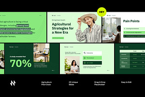 Agriculture Pitch Deck Keynote