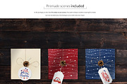 X-mas Gift Creator Bundle Mock-ups, a Packaging Mockup by Apparel_Mockups (Thumbnail 2 of 6)