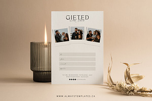 Photography Gift Certificate GIC022