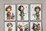 Storybook Nativity kids Clipart, an Illustration by one-touch (Thumbnail 5 of 8)