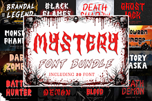 Mystery Font Bundle