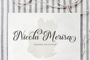Methiya, a Script Font by Gatype (Thumbnail 3 of 5)