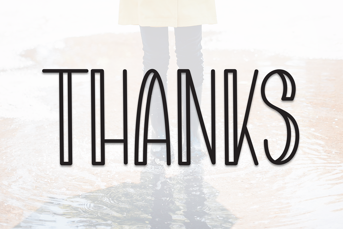Rain Story | Script Font, a Script Font by Scratchones (Photo 8 of 8)