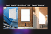 Urban Street Poster Mockups, a Mockup by SPACECAKE (Thumbnail 4 of 8)