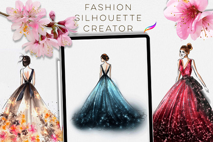 FASHION SILHOUETTE CREATOR Brushes
