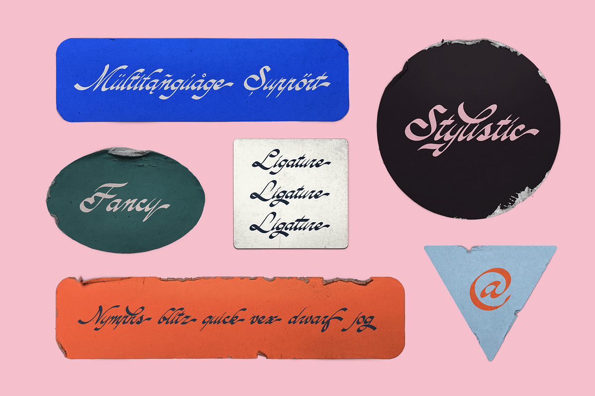 ED Balsamine script font, a Script Font by Emyself Design (Photo 5 of 12)