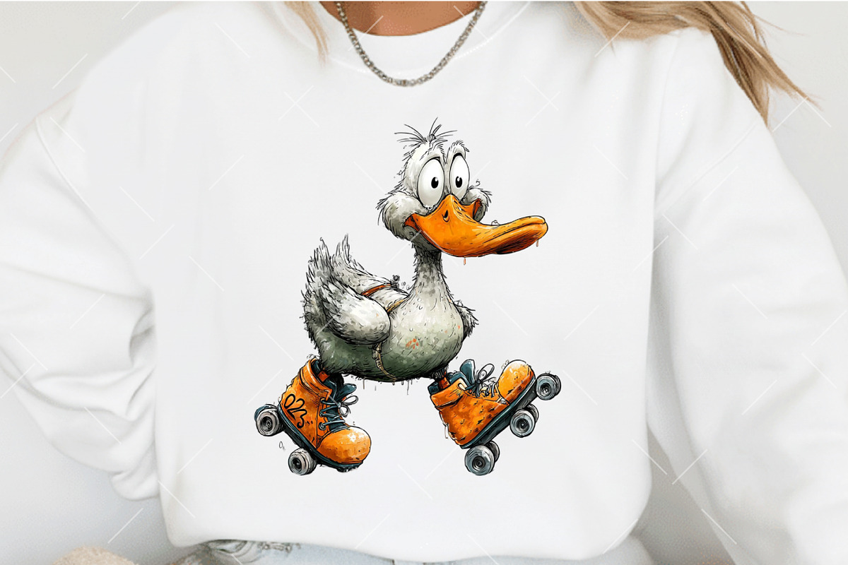 Quirky New Year Goose Clipart, an Illustration by OK Design (Photo 6 of 6)