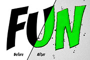Funny Text Effect Photoshop Action, an Action Add-On by DESIGNAVO (Thumbnail 3 of 6)