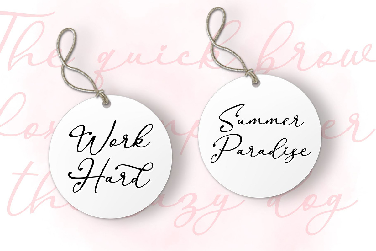 Adoretime, a Script Font by Letterafa Studio (Photo 3 of 8)