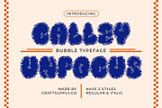 Calley Unfocus, a Sans Serif Font by Craft Supply Co. (Thumbnail 1 of 8)