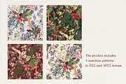 Frostwood. Christmas patterns, a Pattern Graphic by emeraldthue (Thumbnail 6 of 6)
