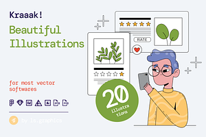 Kraaak! Illustration Kit