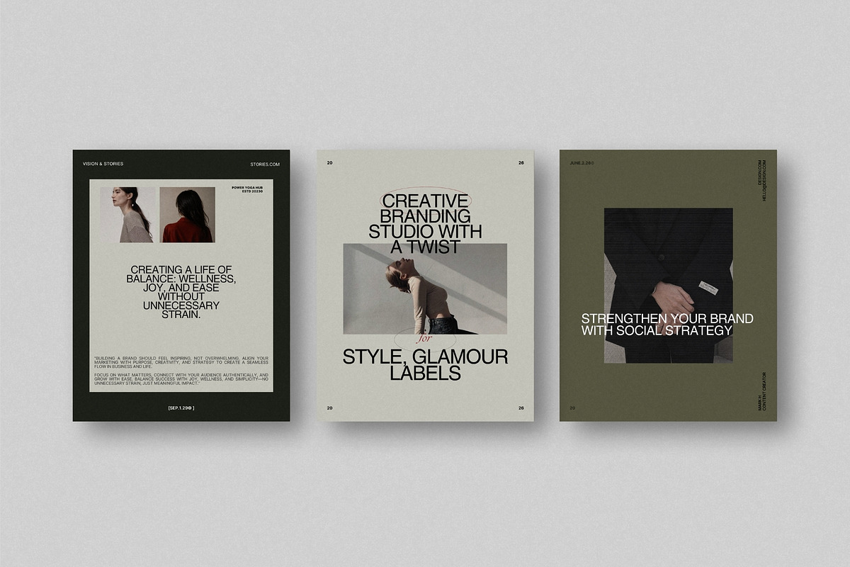 ZAVI | Social Media Kit (II), a Social Media Template by The Aesthetic Studio (Photo 5 of 10)