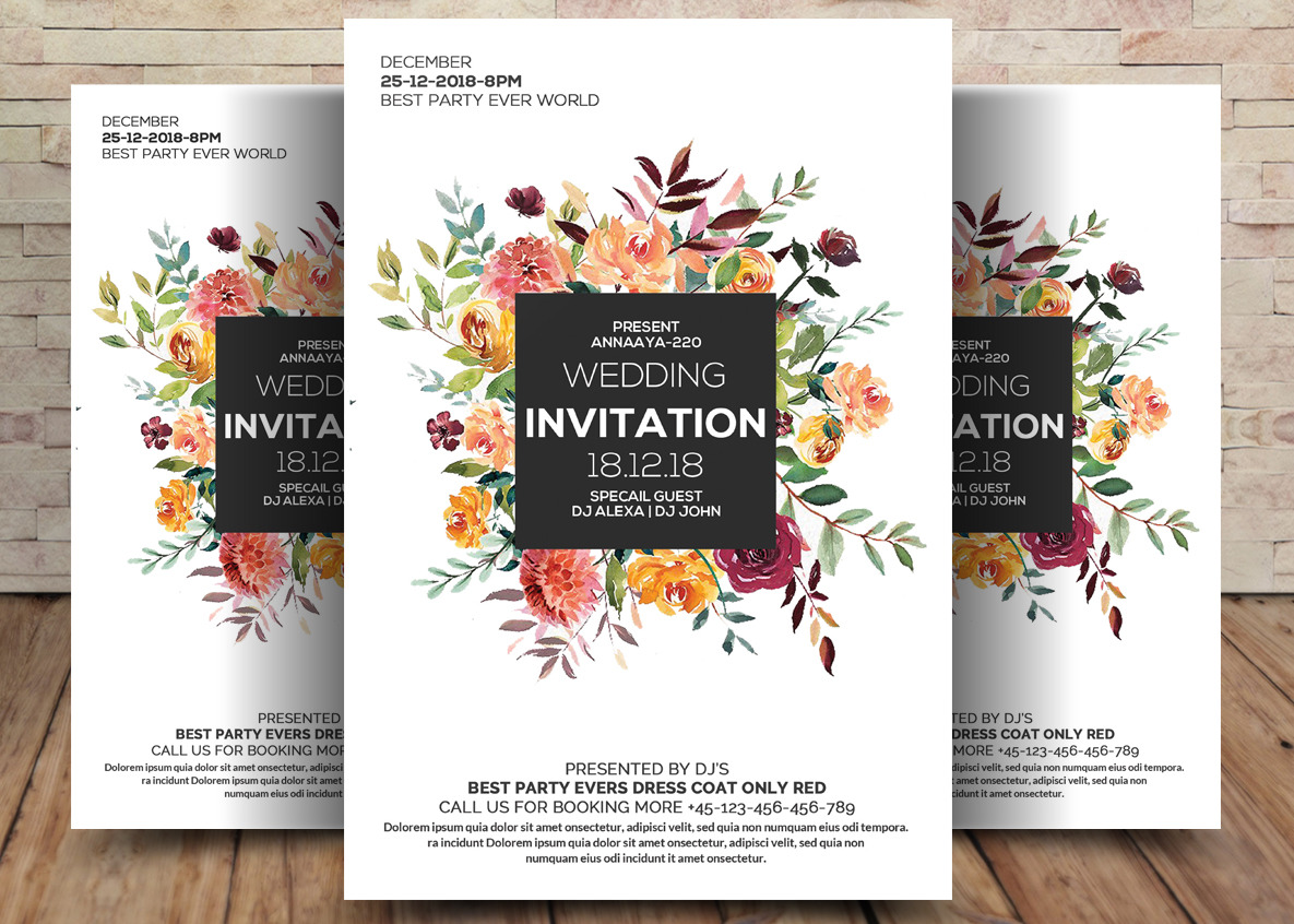 Coming Soon - Wedding Party, a Card Template by graphicforest