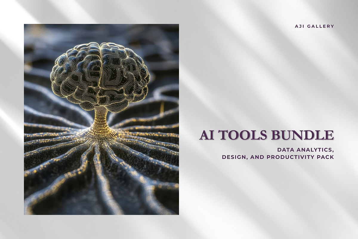 Pack for Design, Data & Creativity, a Brushes & More by Aji Gallery