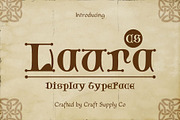 CS Laura – Gothic Uncial Font, a Sans Serif Font by Craft Supply Co. (Thumbnail 1 of 8)