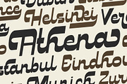 Retromax | Reverse Contrast Script, a Script Font by Debut Studio (Thumbnail 9 of 18)