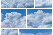 Fluffy clouds containing cloud, clouds, and background, a Nature Photo by outlinez (Thumbnail 2 of 7)
