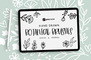 Botanical Brushes for Procreate, a Brush Add-On by Hewitt Avenue (Thumbnail 1 of 2)