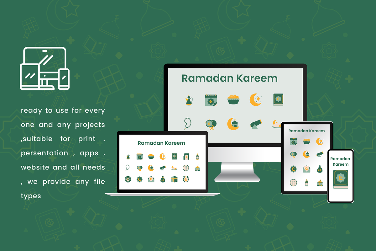 Ramadan Icon Set, an Icon by Premast (Photo 5 of 9)