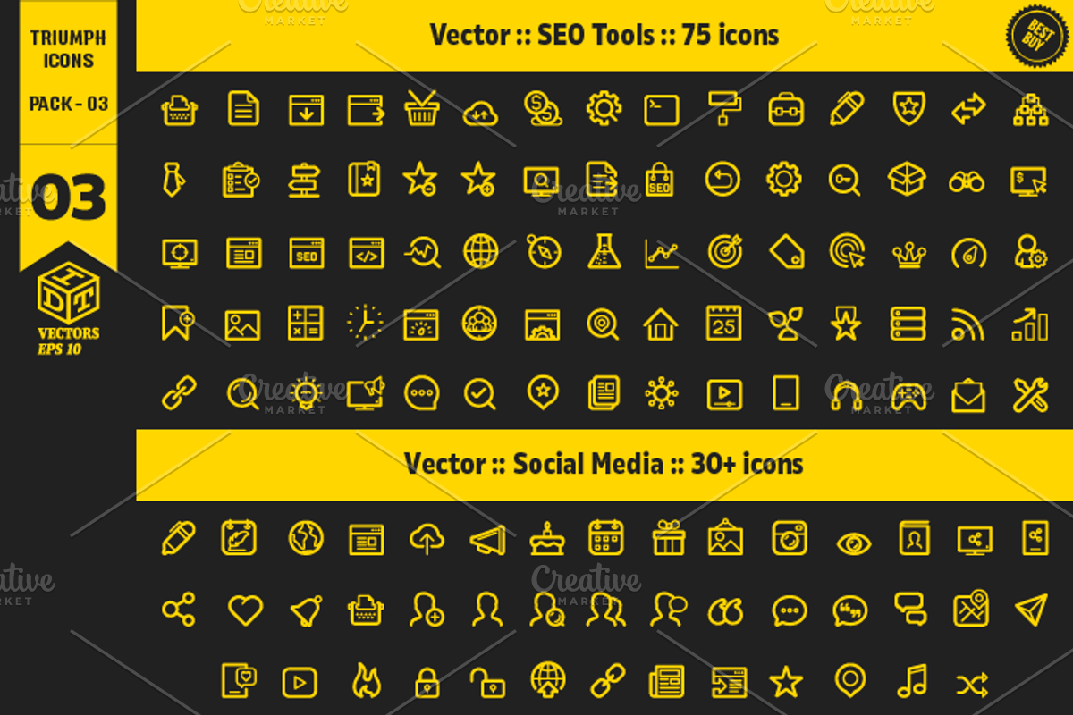 Triumph Icons Pack 03 preview 3