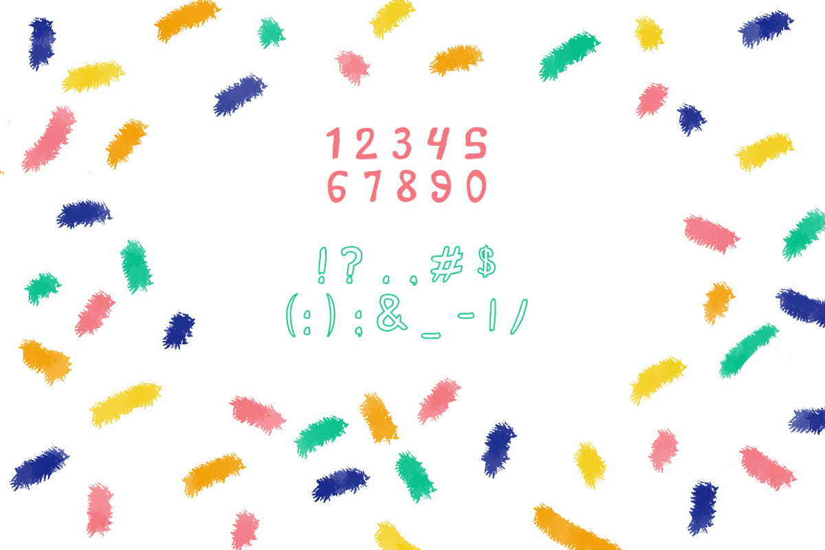 TABIR - kids style font, a Font by Ptashka Design (Photo 3 of 7)