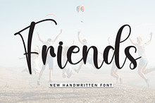Friends | Script Font
