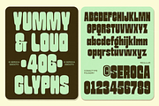 SEROCA - A Funky Sans Serif Font, a Sans Serif Font by Comactype Foundry (Thumbnail 9 of 15)