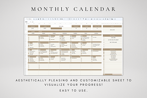 Google Sheets Monthly Calendar 2024