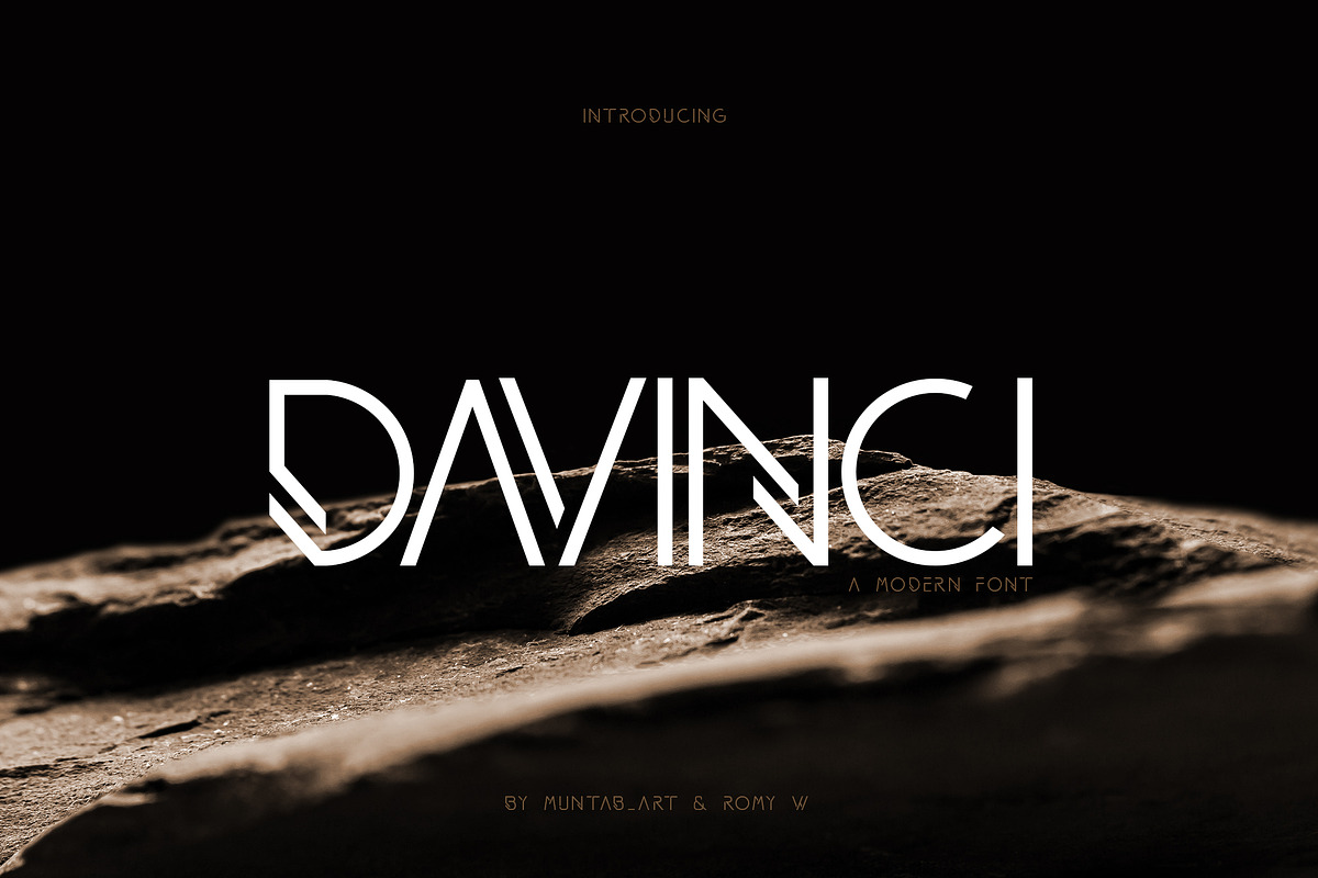 DAVINCI FONTS | MODERN SANS